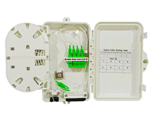 1×4 PLC Box with 1X4 LGX PLC Splitter
